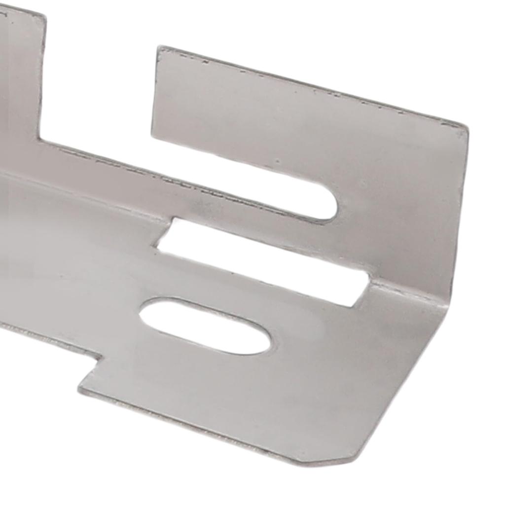 Hjulinställningsverktygsplatta med anslutningsplåt) Precisionsmätning, Kraftig Tå i Rostfritt Stål