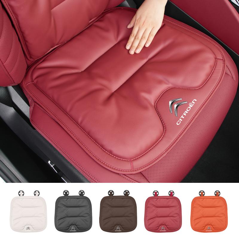 Car Seat Velvet Cushion Leather Backrest Seat Cover Accessories For Citroen C4 C3 C5 C1 C2 Berlingo Celysee Cactus Picasso