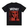 Britney Spears Metal Rock Graphic Tshirt Unisex Women Fashion Hip Hop T Shirts Harajuku Vintage Short Sleeve Tee Shirt Oversized