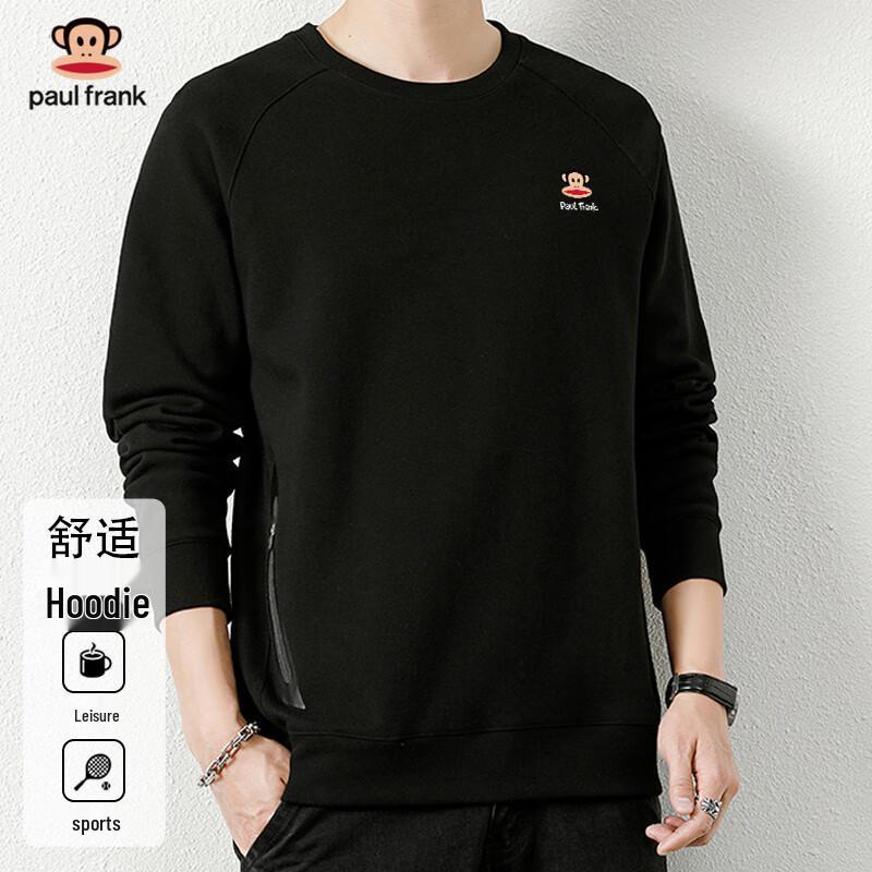 

Paul Frank Men s Solid Round Neck Pullover Sweatshirt 5XL