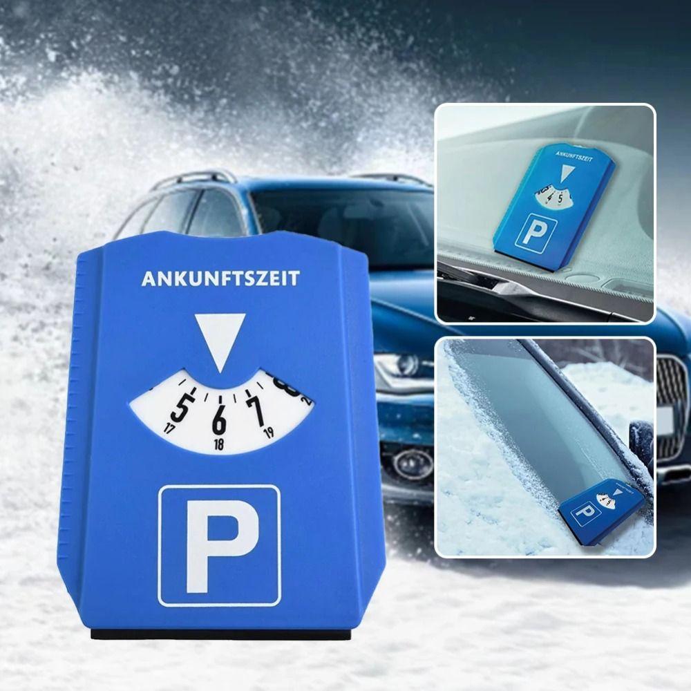 PS Material Parking Timer Ice Scraper Function Parking Meter Parking Timer Sign  Winter Season