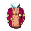 ONE PIECE Anime Hoodie Harajuku Pullover Toppar Kvinnor Män Sweatshirts Ny Tecknad Tryckt Långärmad Mode Kvinnlig Cosplay Streetwear