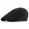 2026Korean British Cotton Ripped Embroidery Men's Beret Spring/Summer Outdoor Leisure Women's Sun Protection Sun Hat Forward Cap