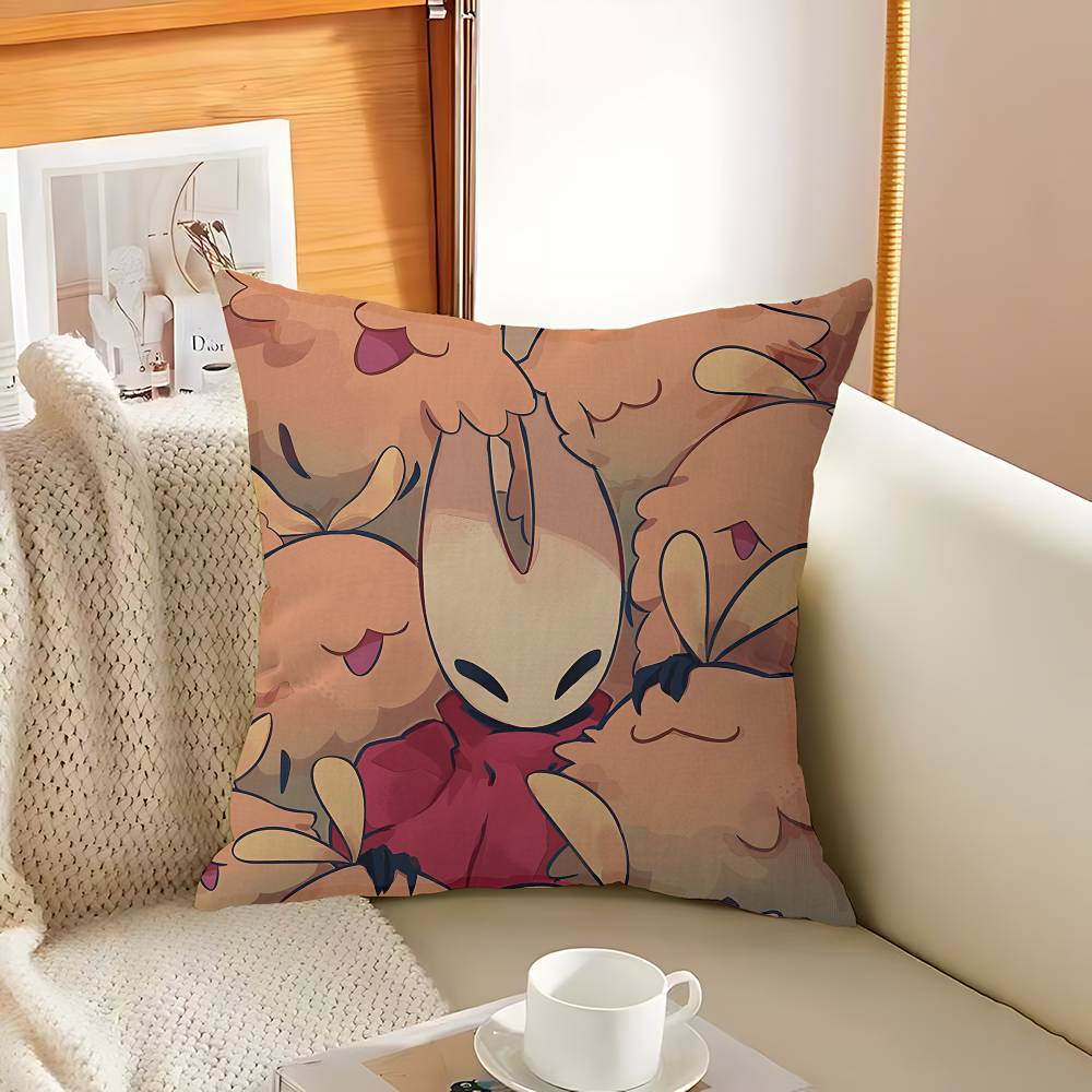 

Classic Game H-Hollow K-Knight Personalized Pillow Dust Cover Bedroom Kids Party Decoration Pillowcase Birthday Children Gift 12x12Inch