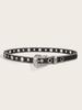 Rhinestone Large Small Hole Waist Belt Ladies Sequin Decoration Gift Fashion