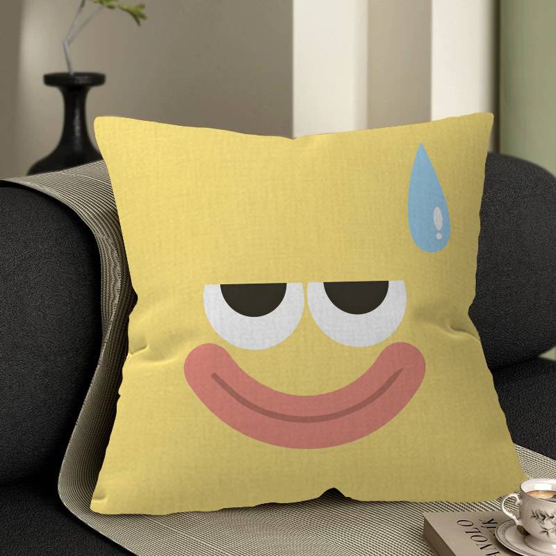Emoji Cushion Cover Pillowcase Upholstery Sofa Throw Pillow Home Decor Pillowcas