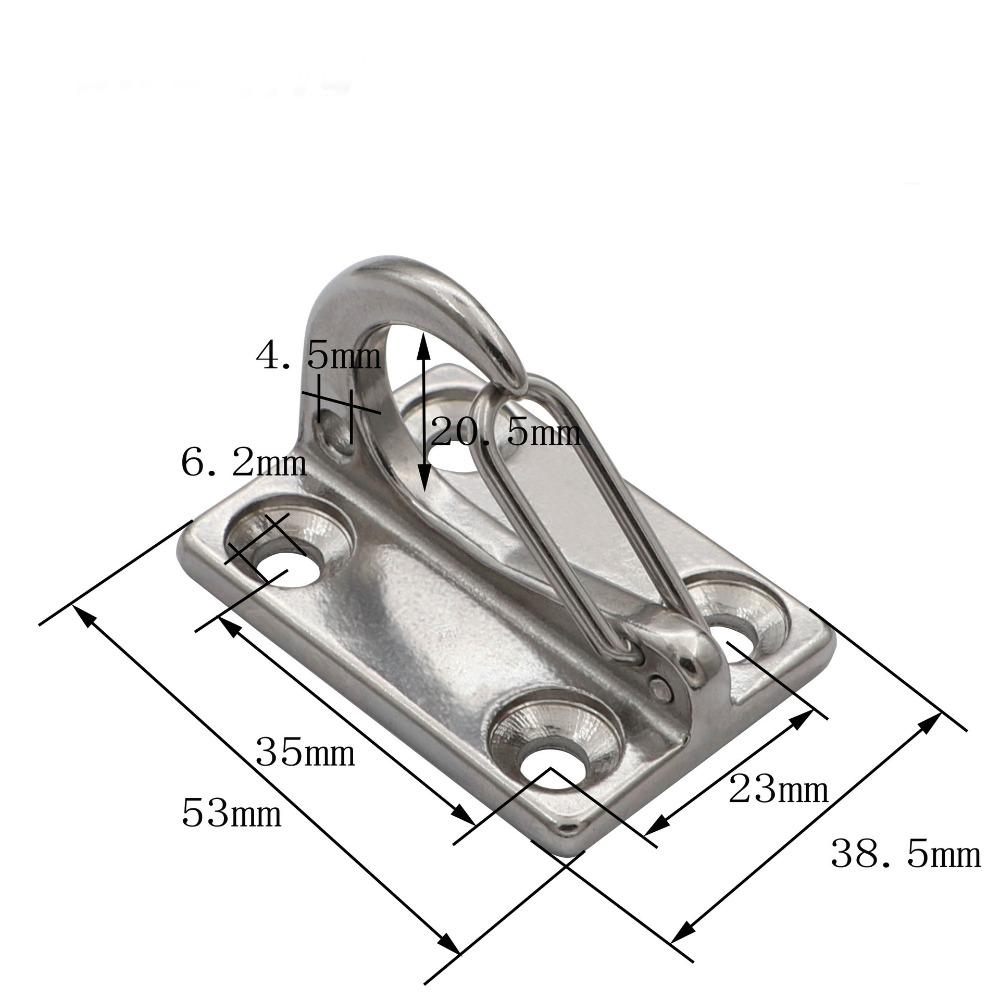 Multi-functional Wall Mount Holder 316 Stainless Steel Dogs Leash Hook Wall Hooks Outdoor