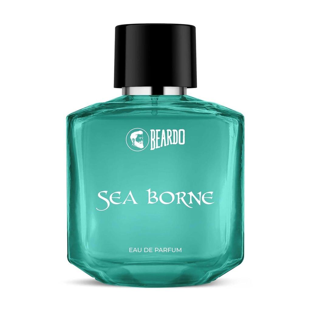 BEARDO Sea Borne Eau De Parfum for Man, 100ml| Long Lasting Fragrance | Perfume For Man | Citrus, Fresh & Aquatic | Gift For Men |