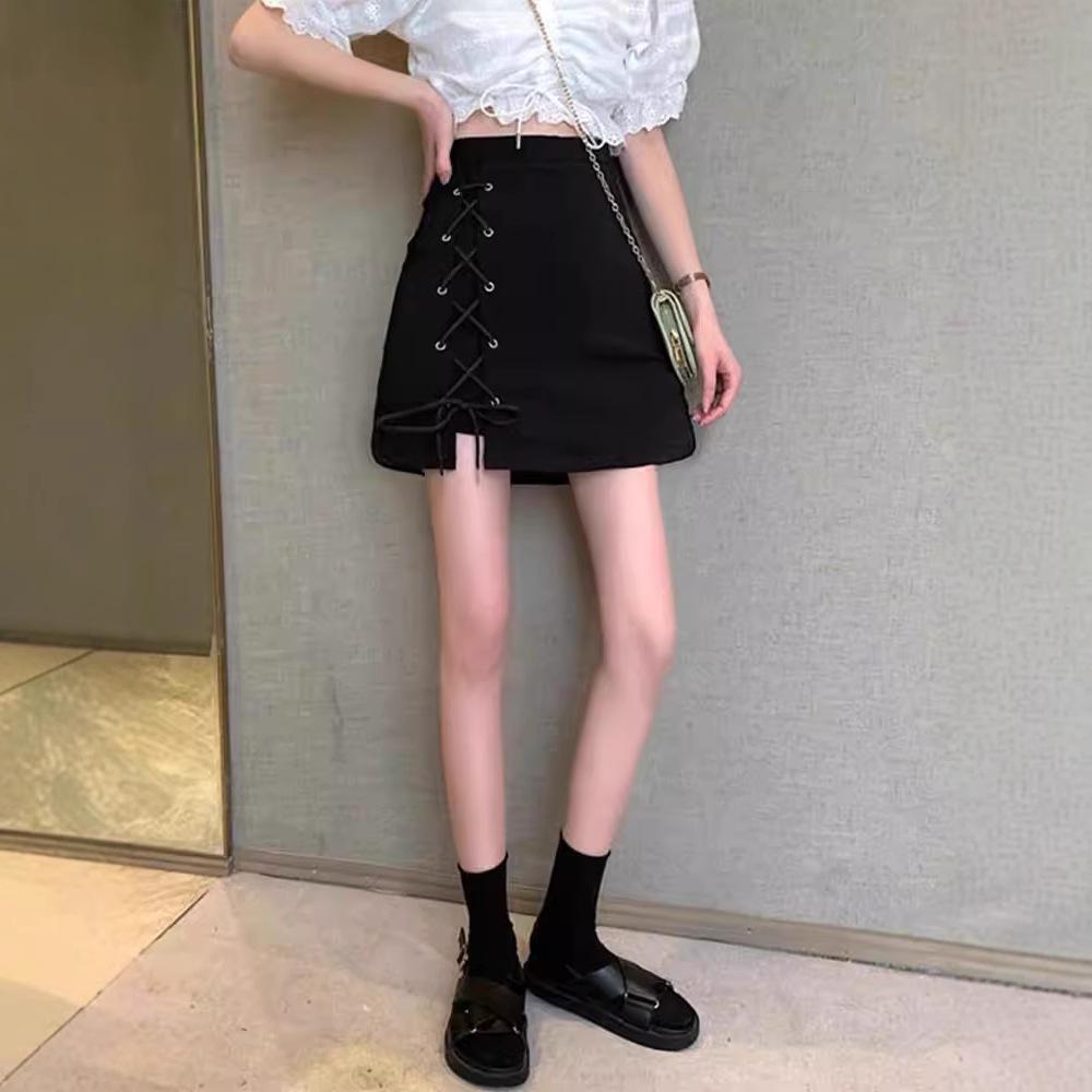 

2024 Women s High-Waisted Elastic Slim-Fit A-Line Pencil Skirt Shorts 2XL [131-147 lbs]