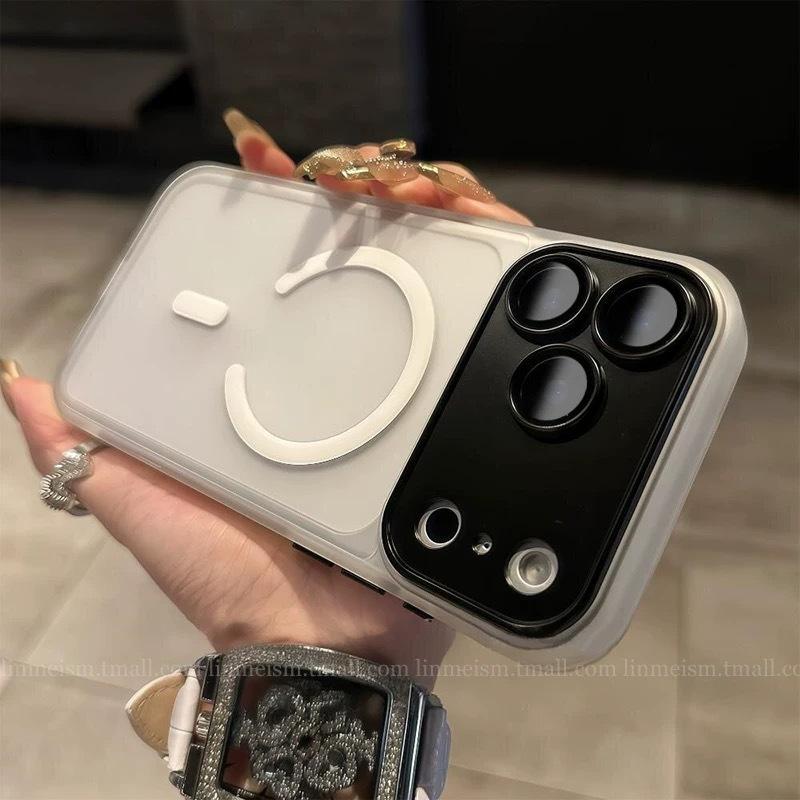 Yadun Fine Hole Magnetic Suction Is Suitable for iPhone18PROMAX Matte Skin Magnetic Suction Mobile Phone Case Apple 17 Protective Case