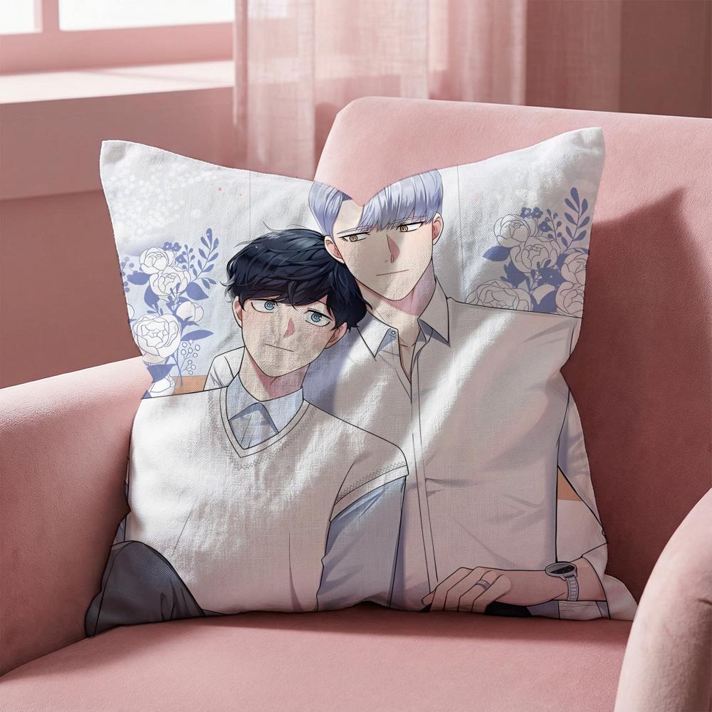 Cherry Blossoms After Winter Cushion Cover Multi-Scene Pillow Cover for Home & Car - Reversible, Soft & Durable for Daily Use