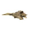 Miniature Plane Sculpture Fighter Model Metal Aircraft Fighter Statues Collectibles Ornament for Home Desktop Decoration