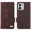 For Oppo Oppo A6 Pro 5G Case Leather Wallet Flip Phone Cover with Hardware Decor