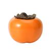Shangqi Mini Ceramic Persimmon Tea Caddy