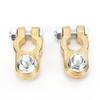 Brass Battery Terminal Connector Top Post Positive Negative Car Battery Terminal Connector for Boat RV