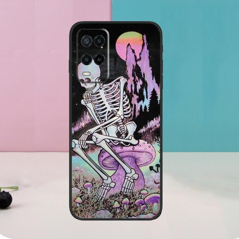 Mushrooms Psychedelic Case For Oppo A5 Pro A6 A15 A16 A76 A96 A17 A57 A98 A58 A78 A18 A38 A54 A74 A94 A40 A60 A80