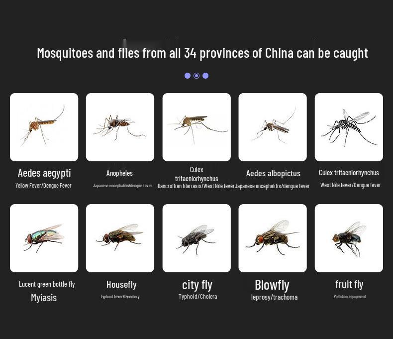 USB Rechargeable Outdoor and Indoor Electric Mosquito Killer Lamp and Repellent Trap