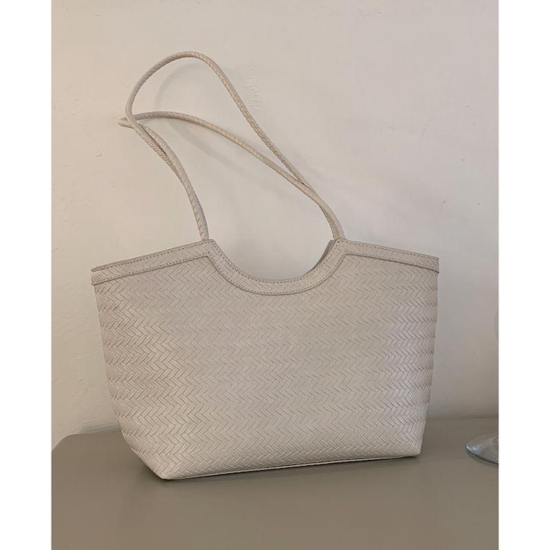 2025 Trendy Retro Handwoven Large Capacity Basket Tote Bag