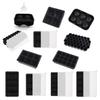 Silicone Ice Cube Trays with Lids Stackable Reusable Ice Cube Molds
