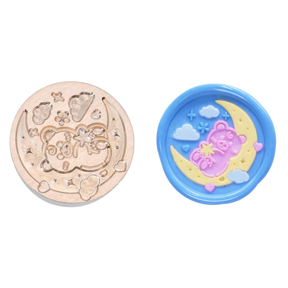 Animal Series Copper Head DIY Manual Account Enamel Copper Head for Wedding Card