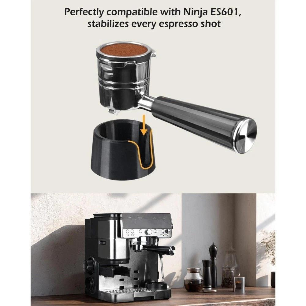 Coffee Tamper Base for Ninja Espresso ES601/ES701 Handheld Portafilter Support Stand Luxe Cafe Machine for Better Tamping