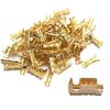 100Pcs Small Tooth U-shaped Terminal 453 Cable Connectors New Wire Quick Connector Terminal