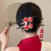 Chinese New Year Hair Clips New Year 2025 Headband Koi Carp Koi Fish Hairpin Kids Chinese Spring Festival Hair Headwear