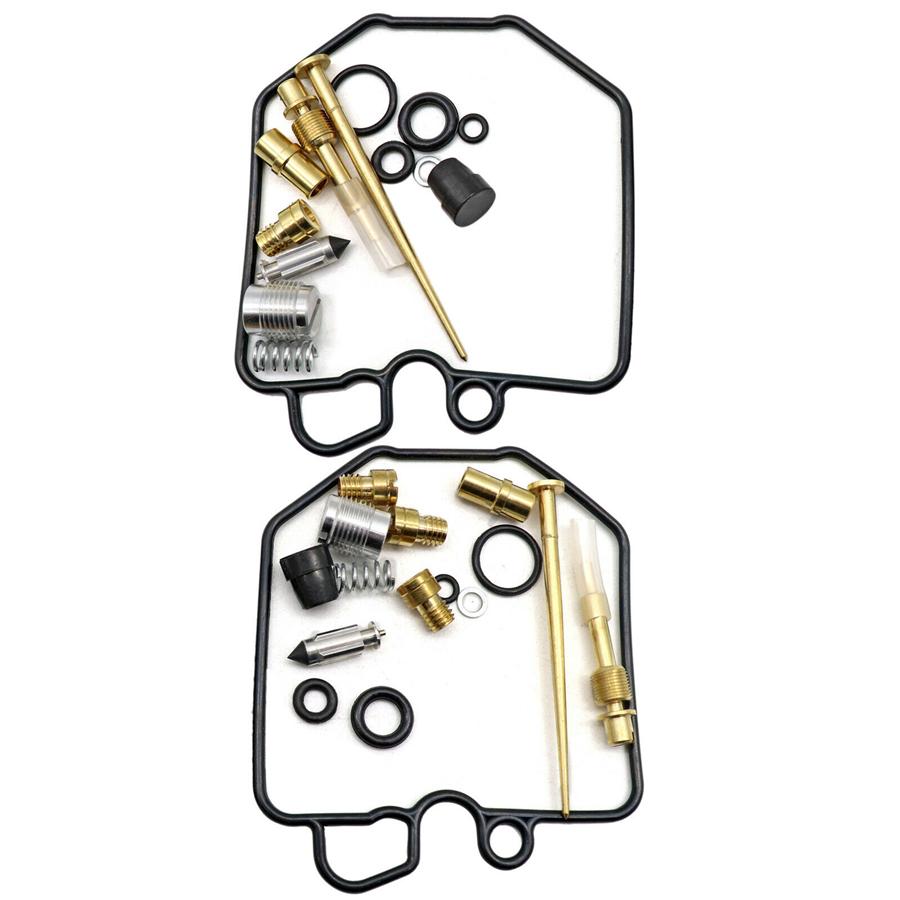 2X Motorcycle Carburetor Repair Rebuild Kit For CX500C 80-82 Custom 80-81 Deluxe