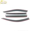 Jinkang Seres AITO M7 Rain Deflector & Sun Visor Trim - 3D Stainless Steel Bright Strip for Model 22