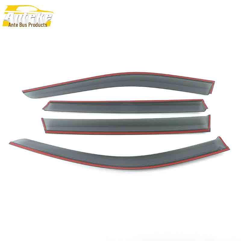 Jinkang Seres AITO M7 Rain Deflector & Sun Visor Trim - 3D Stainless Steel Bright Strip for Model 22