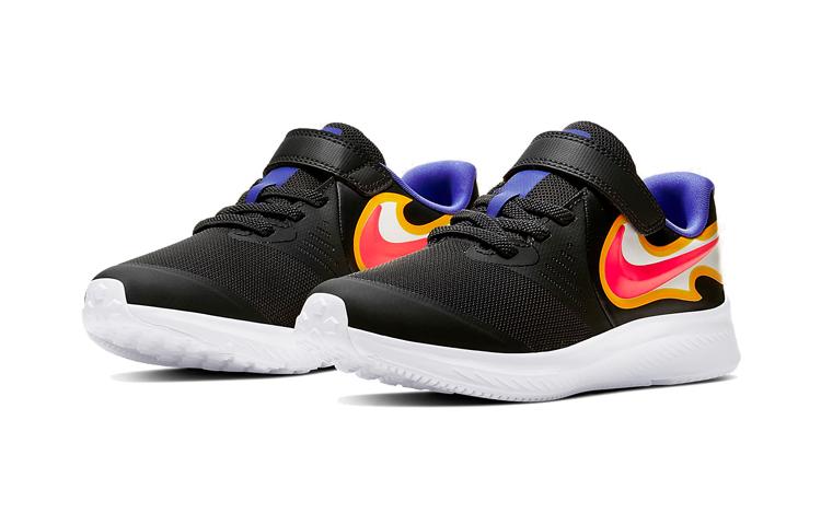 Nike Star Runner 2 FIRE Low top Kids' Running Shoes Persian Purple Children Aged 3 7 Years Old CW1614-001