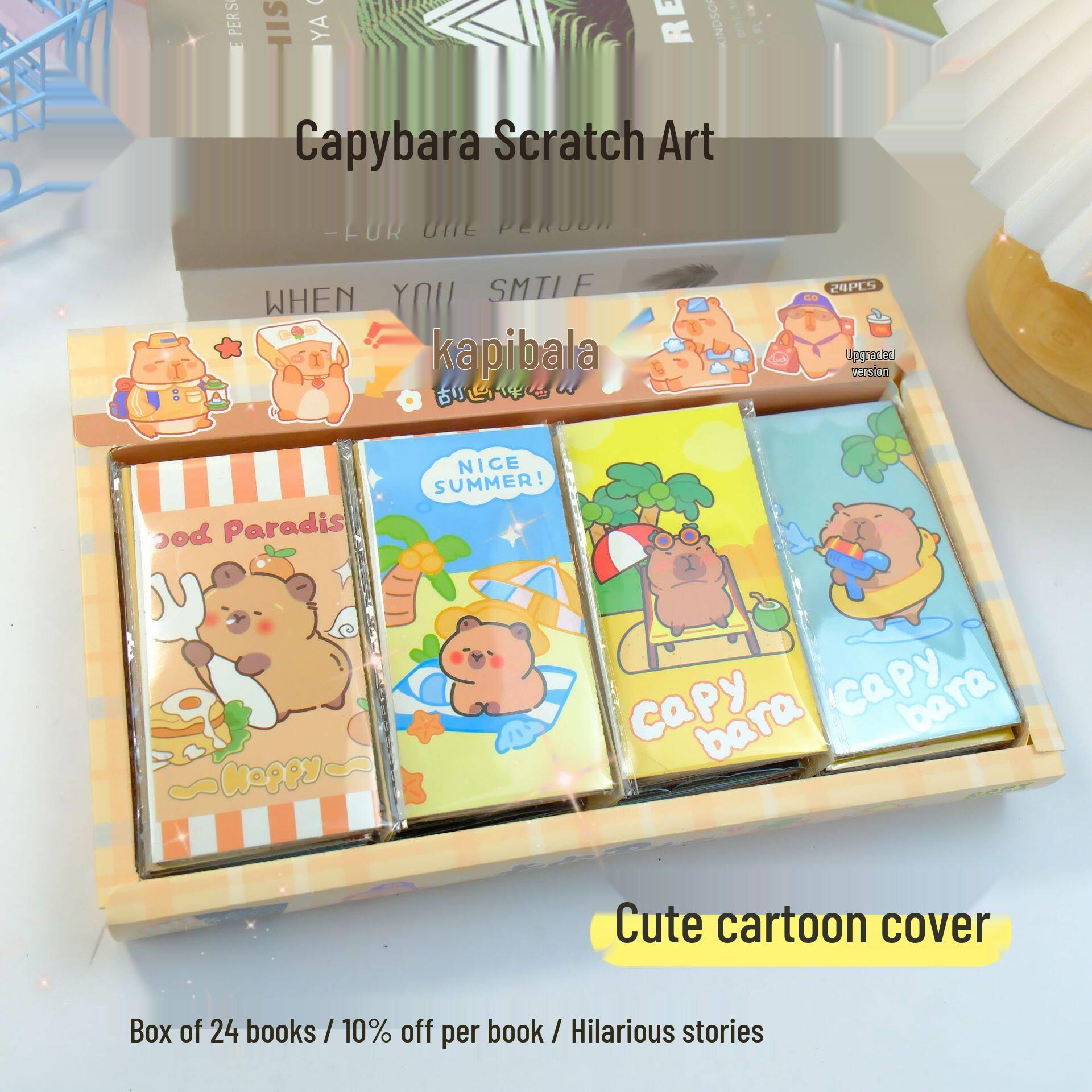 Children s Scratch Art Doodle Book: Creative Color Painting for Students