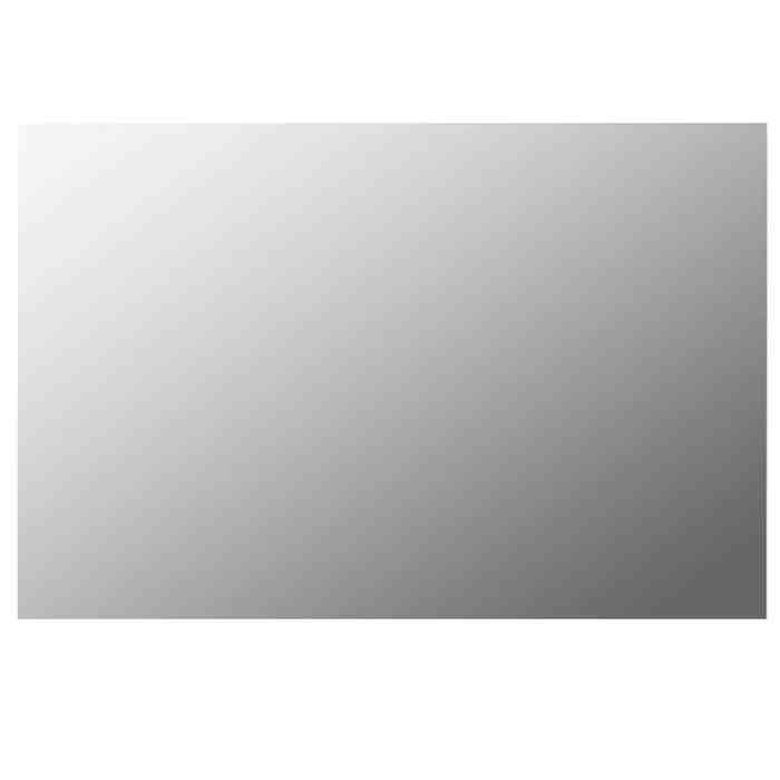 VidaXL Miroir Mural Rectangulaire Verre Décoration Mur Maison Salle de Séjour 245699