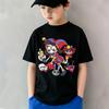 2026 Hot Selling Magical Digital Circus Printed Children's Short Sleeved T-shirt Suitable for Boys and Girls Summer Wear