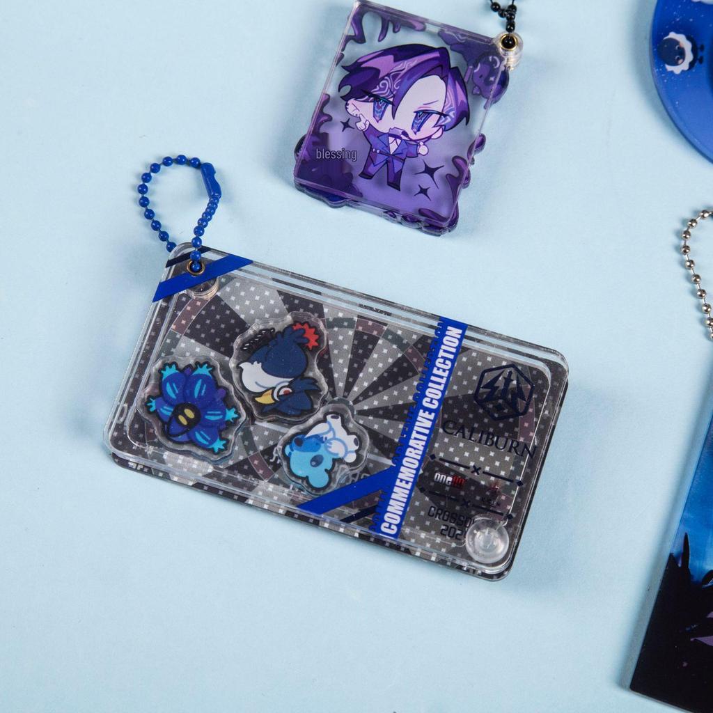 New Anime Star Keychain Pendant - Acrylic DIY Gift for Students & Couples