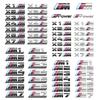 ABS Chrome Car Rear Trunk Emblem Sticker Styling Power Competition  for BMW M M1 M2 M3 M4 M5 M6 M7 X7M X2M X3M X4M X5M X6M