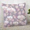 Pillowcase Flower Pattern Square  Christmas Zipper