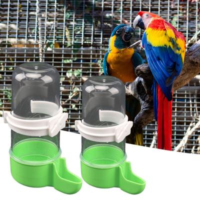120 ml/240 ml/490 ml Langlebiger, leicht nachzufüllender automatischer Trinkbecher mit langer Lebensdauer, Wasserspender für Vögel, Futterbehälter, Käfigzubehör, Heimtierbedarf