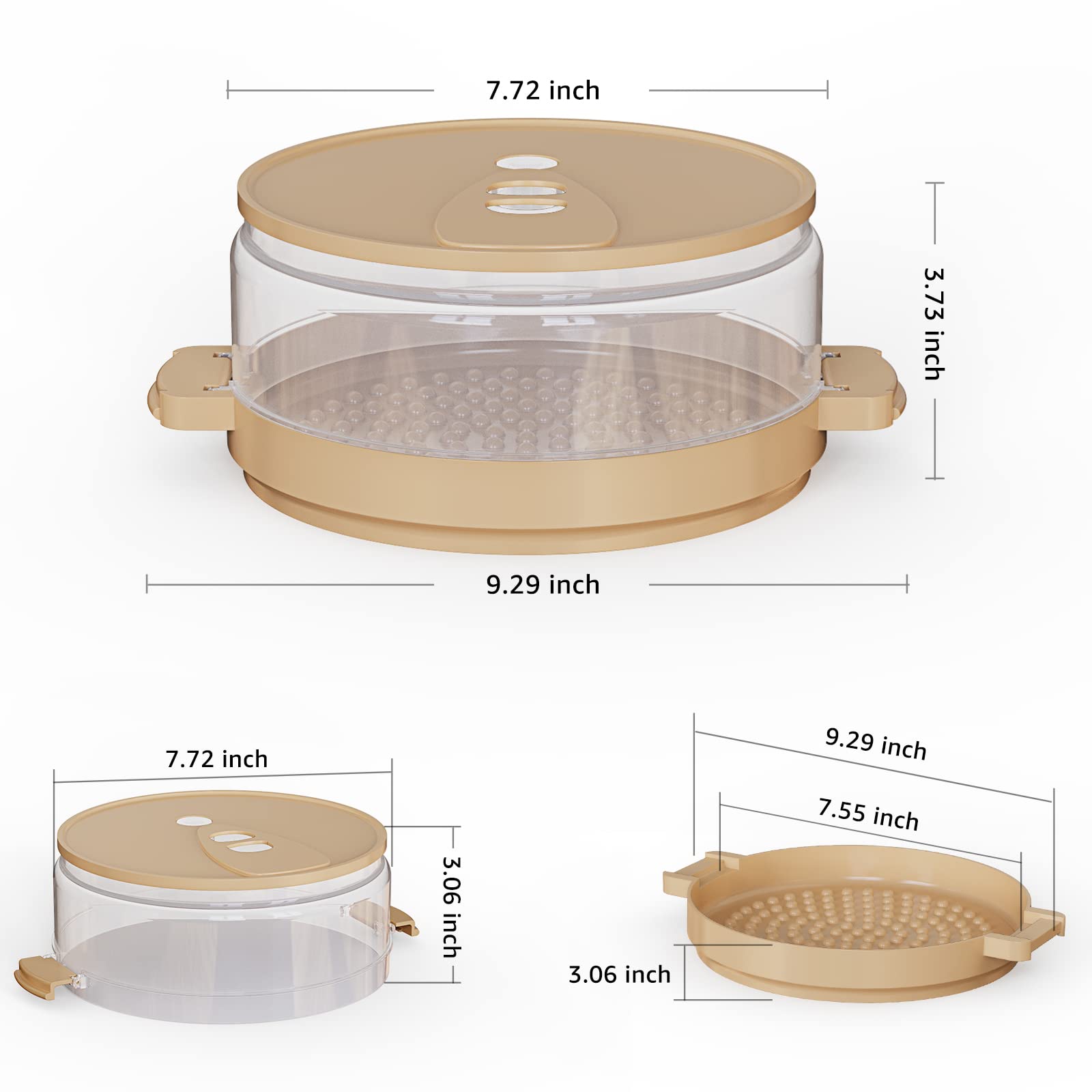 

Новая кухонная коробка для выпечки картофеля с беконом, банка для картофеля в микроволновой печи, ленивая выпечка, запеченные боги, инструменты для фруктов и овощей 1pcs