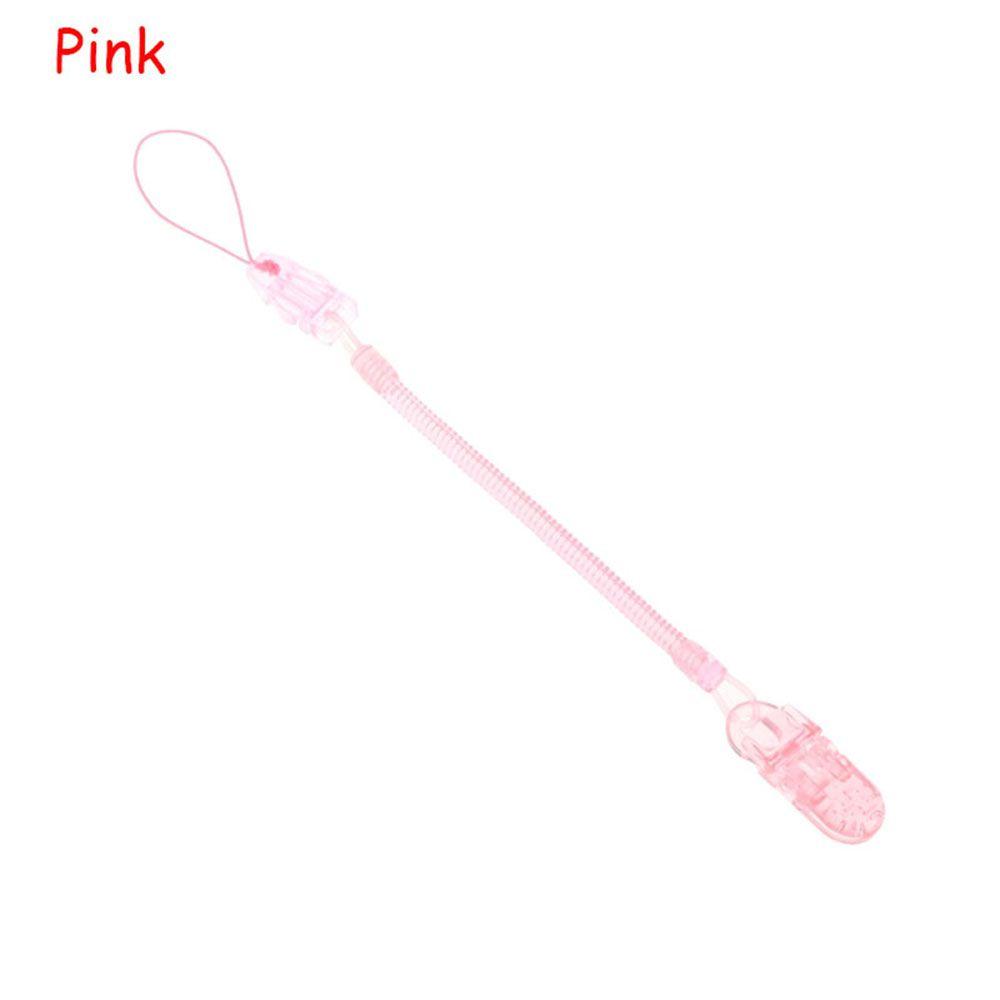 1PC Anti-lost Chain Chew Toy Soother Nipple Strap Pacifier Chain Baby Teething Dummy Clips
