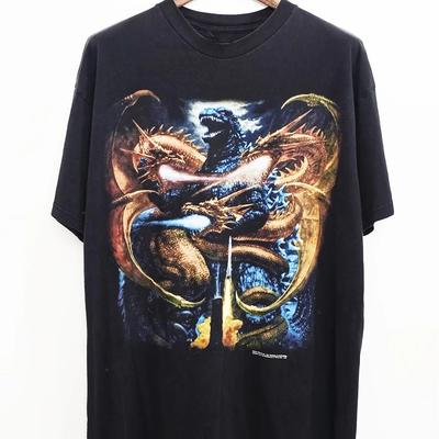 Retro Godzilla 1998s Graphic Unisex TShirt S5XL Unisex T-Shirt