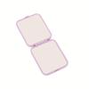 Double-Sided Flower Foldable Mini Square Mirror for Female Students – Portable Dormitory Makeup Pocket Mirror
