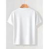 European Size Men'S Playful And Romantic Short-Sleeved T-Shirt Featuring a 'Kiss Me Lip Print', Perfect for Couple Outings, Street Fashion