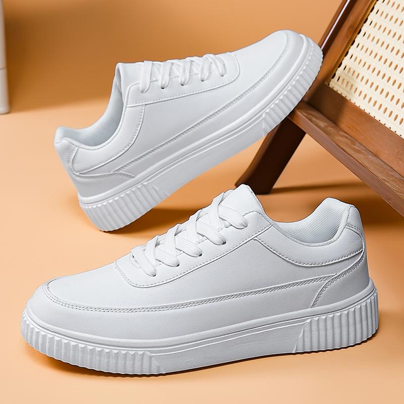 Men Skateboard Shoes Women White Sport Shoes Couple Black Wide Palm Basketball Shoes Large Size Sneakers