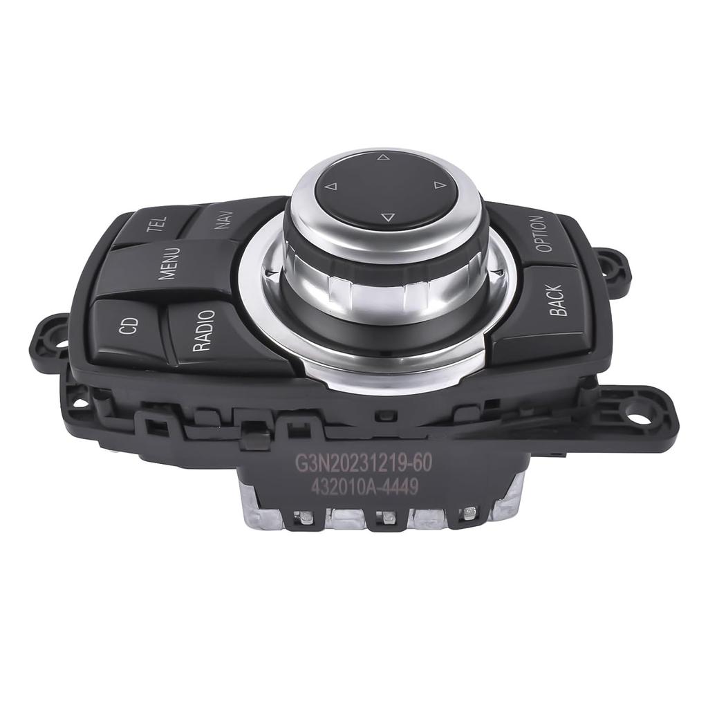 10pin Media Switch Controller Joystick 65829206444 Replacement for BMW F01 F02 F04 F07 GT F10 F11 5 7 Series 2007-2013#65829206446 9206444 Mustrod