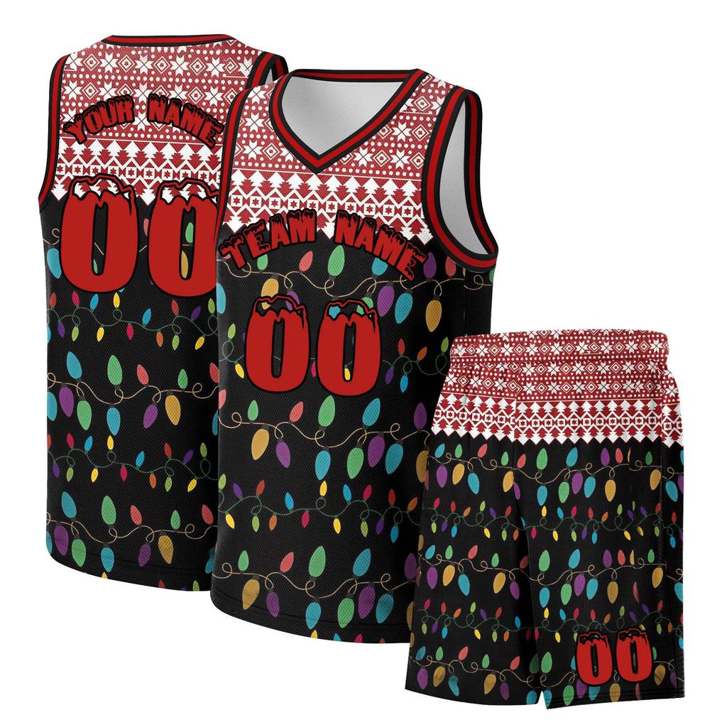 Custom Basketball Jerseys Personalized Printed Tearn Name & Number Sports Uniform For Men Women Youth