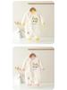 Thickened Baby Split-Leg Romper: Boys & Girls Crawling Onesie for Spring, Autumn, Winter