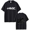 Limited Rock Band Gorillaz Print Tshirt Men Women Casual Oversized Crewneck T Shirts Male Fashion High Quality Cotton Tshirt