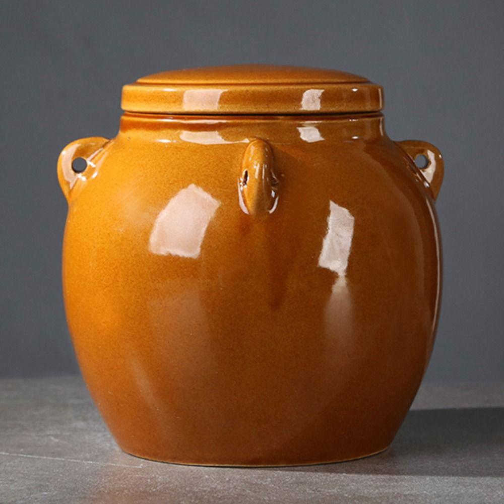 Sealed Kimchi Pickling Pot Large Capacity Fermenting Canister High-quality Sauerkraut Crock  Hotel