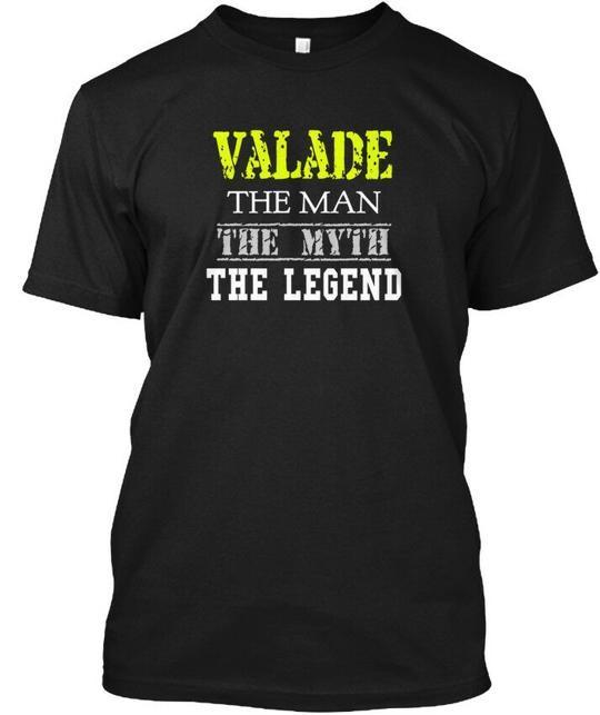 

Valade Man The Myth Legend T-Shirt Made in the USA Size S to 5XL XL
